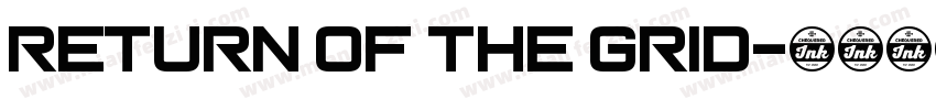 Return of the Grid字体转换